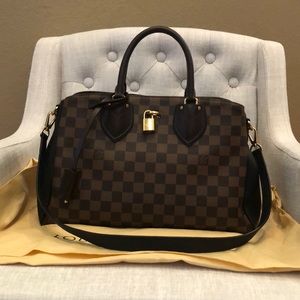 LOUIS VUITTON NORMANDY NOIR SATCHEL
